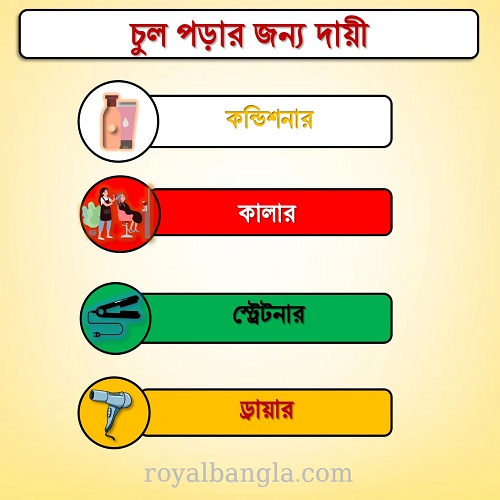 চুল পড়া  